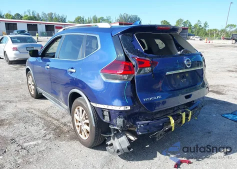 2018 Nissan Rogue Sv z USA, uszkodzony, nr VIN KNMAT2MT0JP545605